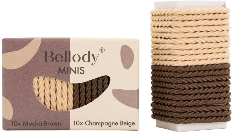 Bellody Minis Mocha Brown & Champagne Beige 20 Stück