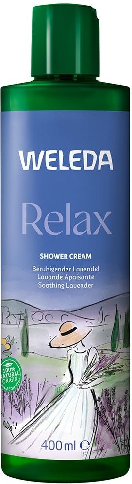 Weleda Relax Shower Cream Lavendel 400 ml