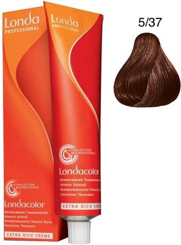 Londa Demi-Permanent Color Creme 5/37 Hellbraun Gold-Braun 60 ml