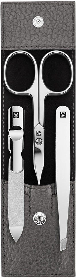 Thumbnail - Zwilling Classic Maniküre Set 3-teilig in Anthrazit