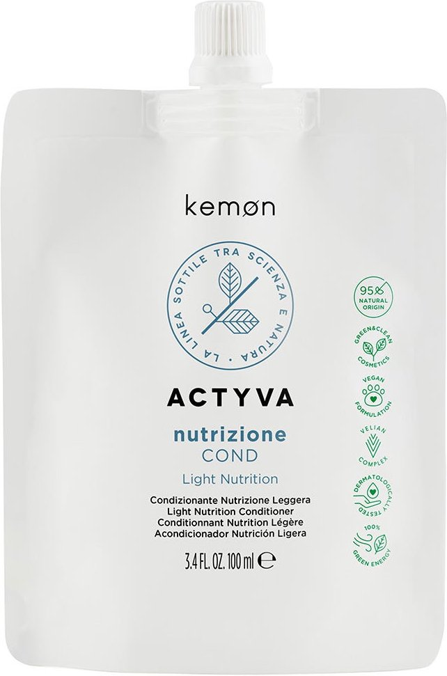 kemon Actyva Nutrizione Conditioner Pouch Bag 100 ml