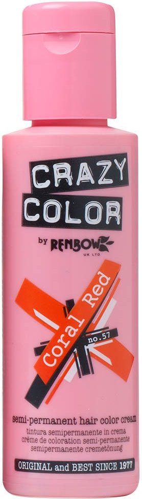Crazy Color 57 Coral Red 100 ml