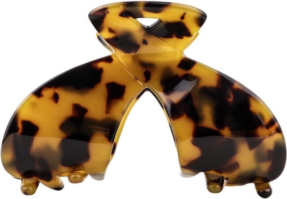 Sasstie Arc Dark Cheetah Haarklammer