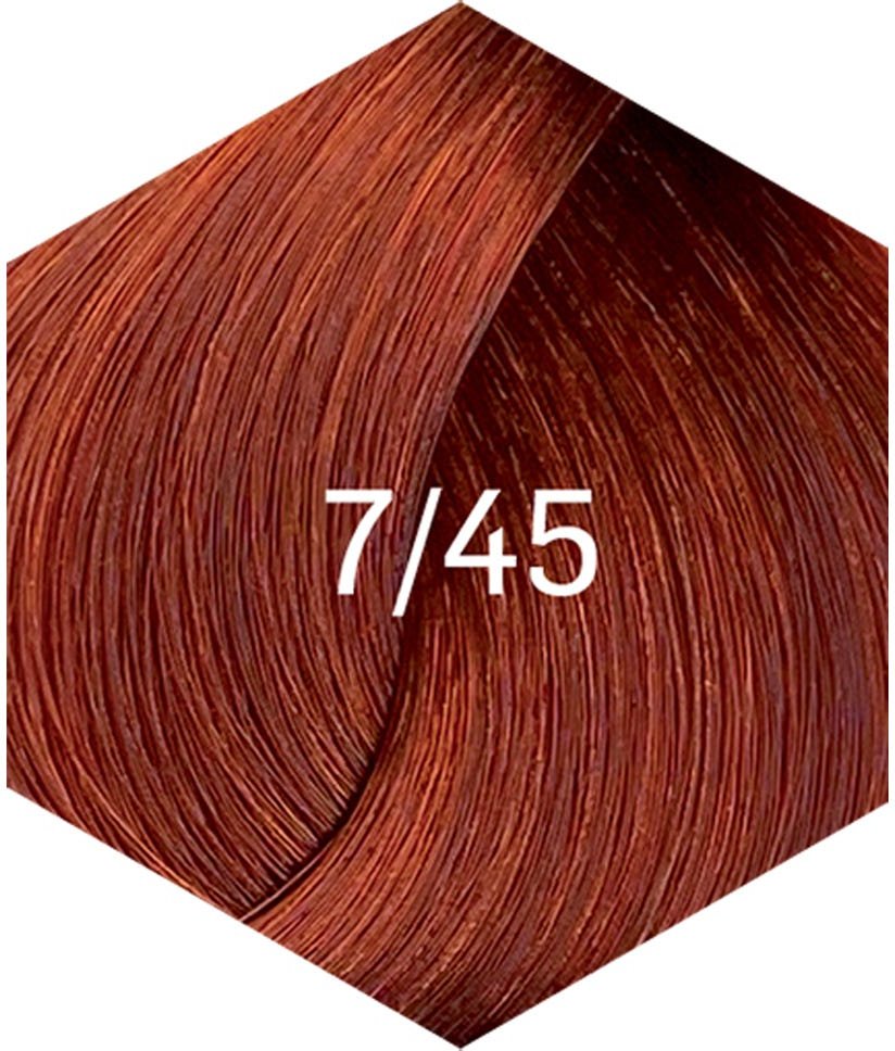 Lakmé Permanente Haarfarbe Collage 7/45 Mittelblond Kupfer Mahagoni 60 ml