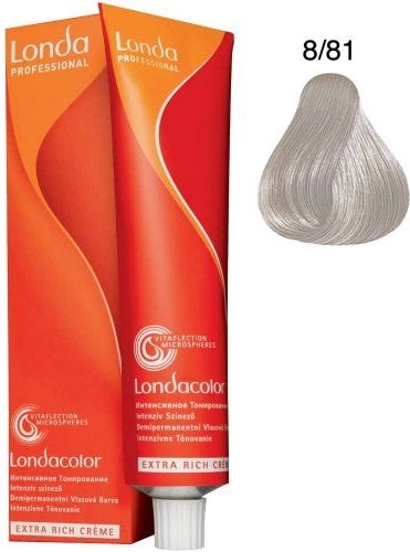 Londa Demi-Permanent Color Creme 8/81 Hellblond Perl-Asch 60 ml