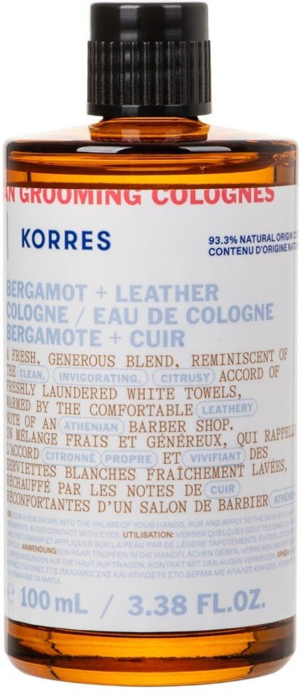 Thumbnail - Korres Men Athenian Grooming Eau De Cologne mit Bergamotte + Ledernoten 100 ml
