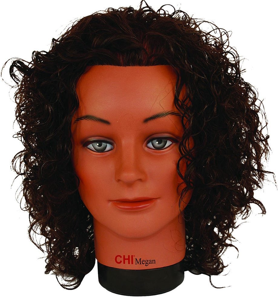 CHI Übungskopf Megan krauses Haar
