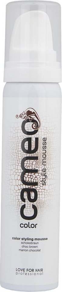 LOVE FOR HAIR Professional cameo color style mousse schokobraun 75 ml