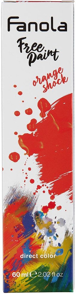 Fanola Free Paint - Direct Colours Orange Shock 60 ml