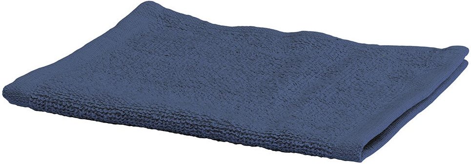 Thumbnail - Le Coiffeur Frottee-Gesichtstuch Blau 30 x 15 cm