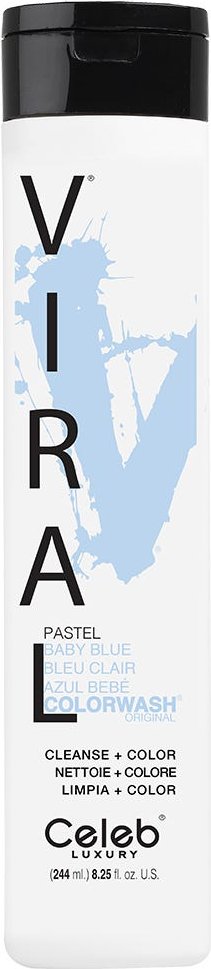 Celeb Viral Pastel Colorwash Baby Blue 244 ml
