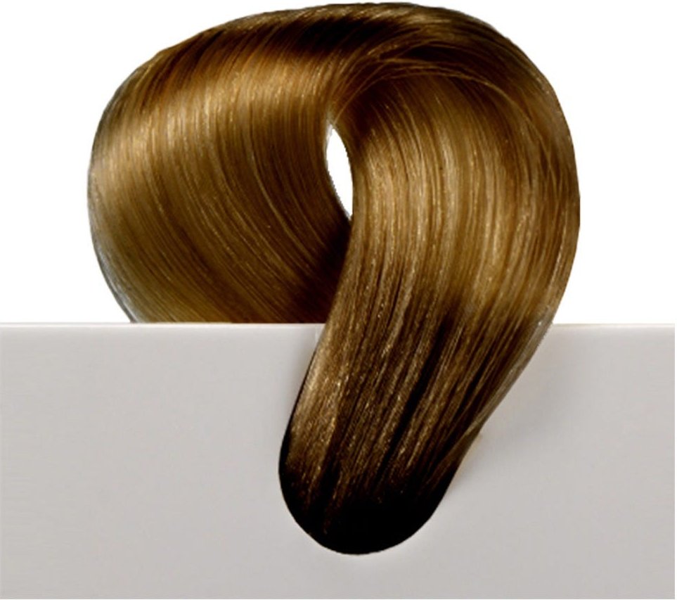 Solution Haarsträhne 10er Mittelblond 08 40 cm