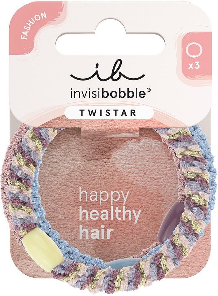 invisibobble TWISTAR Lavender Braids 3 Stück