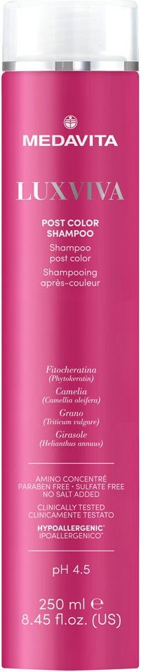 Medavita Post Color Acidifying Shampoo 250 ml