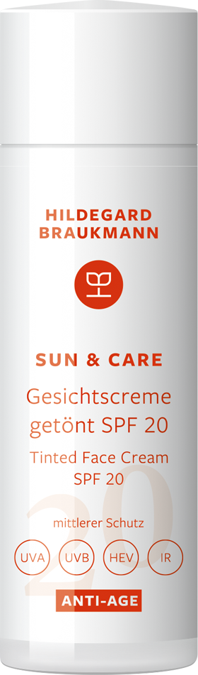 Hildegard Braukmann Sun & Care Anti Age Gesichtscreme getönt SPF 20 50 ml