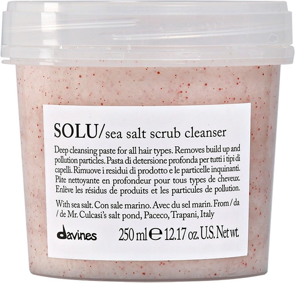 Davines Essential Haircare Solu Sea Salt Scrub Cleanser 250 ml