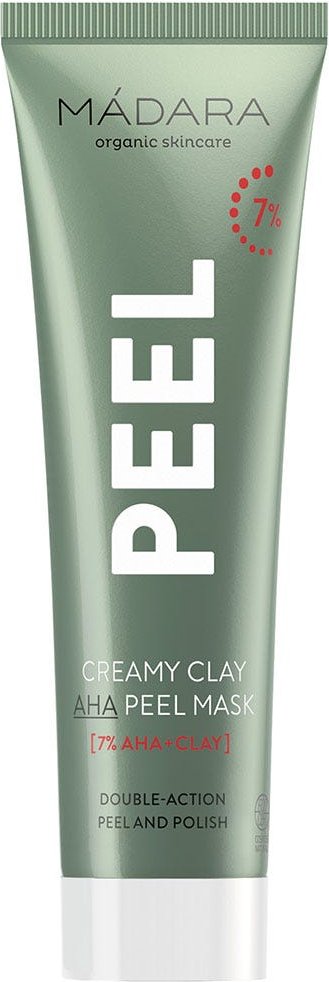 MÁDARA Peel Creamy Clay AHA Peeling Maske 7 % 60 ml