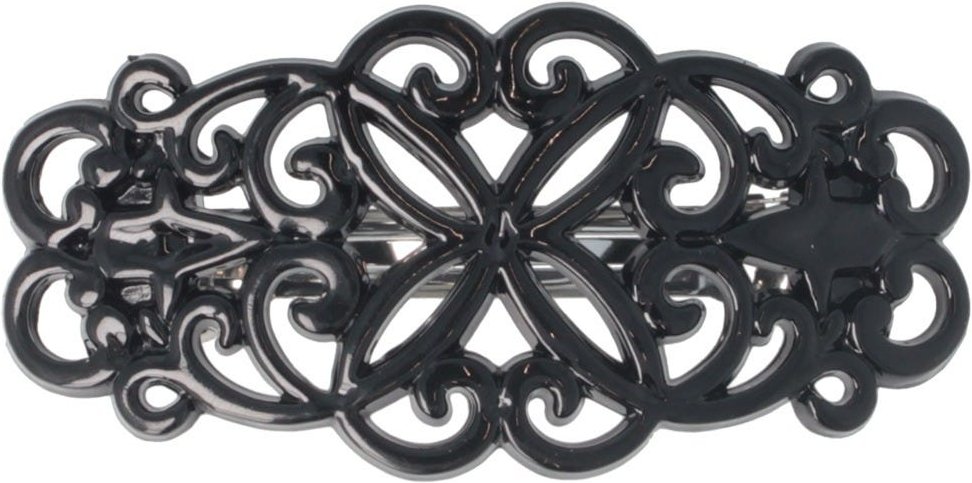 Solida Patentspange schwarz shiny Ornamente