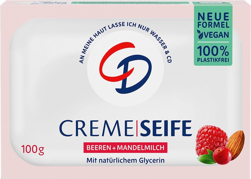 CD Cremeseife Beeren & Mandelmilch 100 g