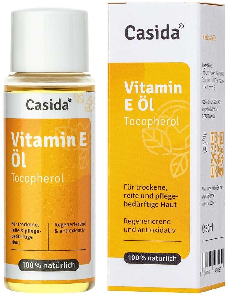 Casida Vitamin E Öl Tocopherol 50 ml