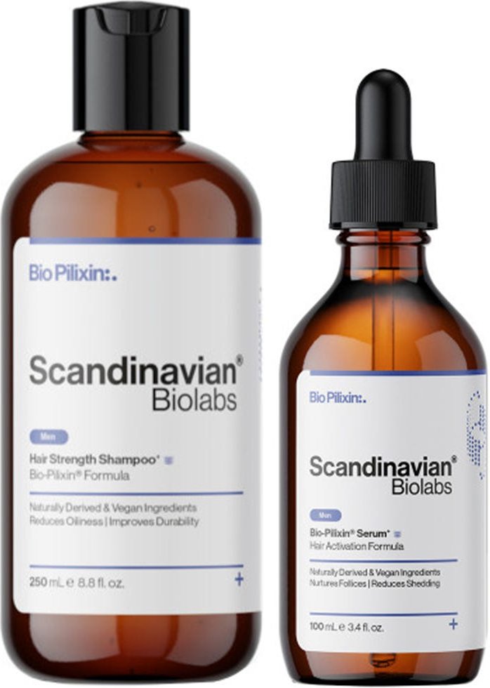Thumbnail - Scandinavian Biolabs Hair Strength & Growth Set Men