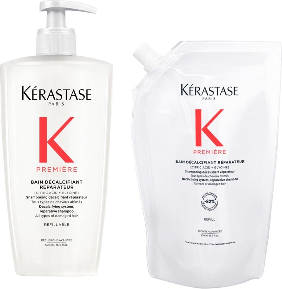 Kérastase Première Bain Décalcifiant Réparateur Refill Set