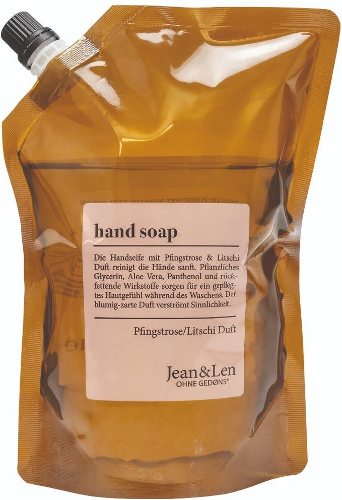 Thumbnail - Jean & Len Handseife Pfingstrose/Litschi Nachfüllpackung 500 ml