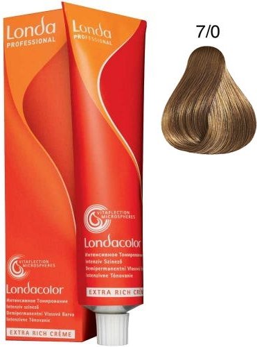 Londa Demi-Permanent Color Creme 7/0 Mittelblond 60 ml