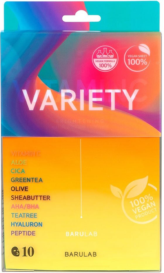 BARULAB Vegan Variety Mask Pack 23 g
