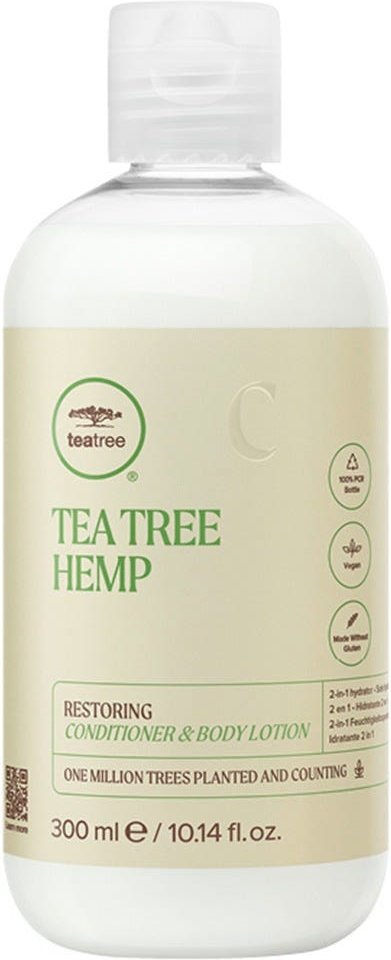 Paul Mitchell Tea Tree Hemp Restoring Conditioner & Body Lotion 300 ml