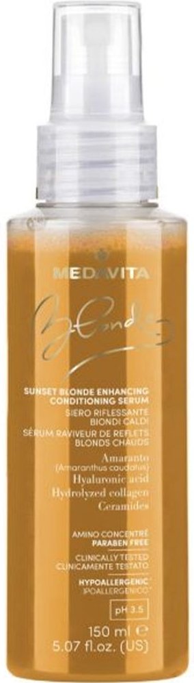 Medavita Sunset Blonde Enhancing Conditioning Serum 150 ml