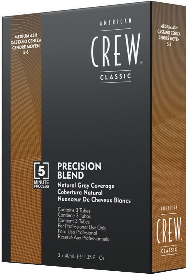 American Crew Precision Blend Medium Ash 3 x 40 ml