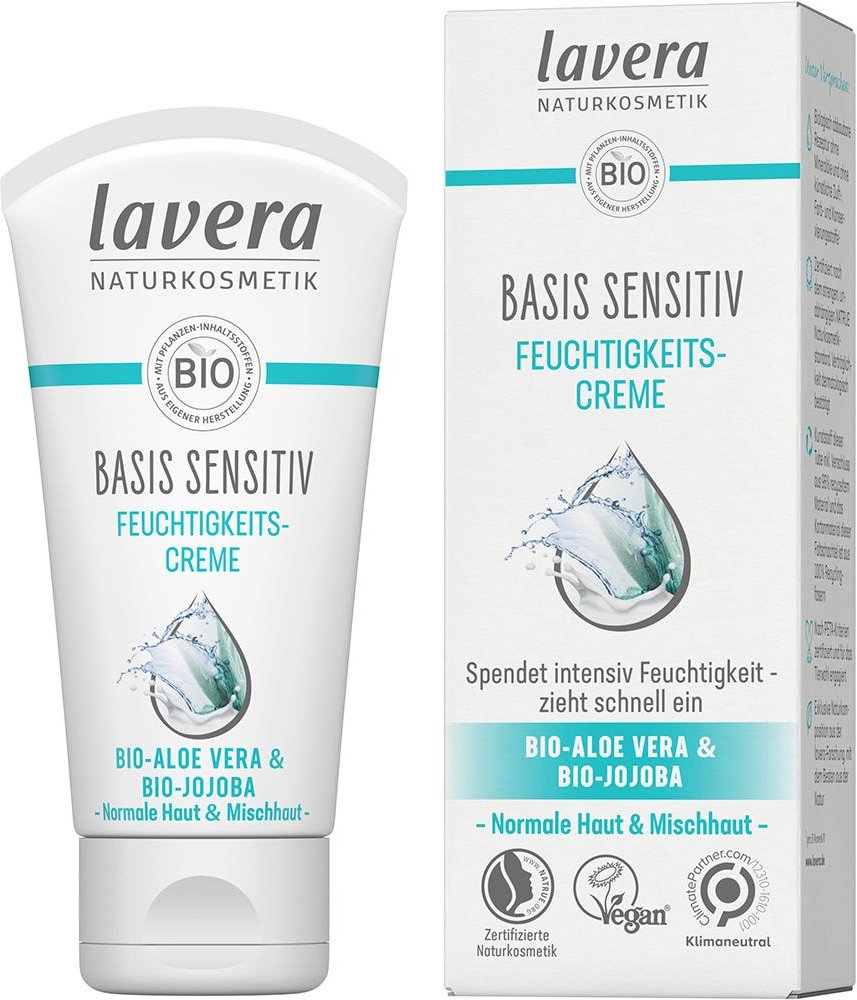 Lavera Basis Sensitiv Feuchtigkeitscreme 50 ml