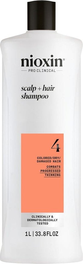 Thumbnail - Nioxin Scalp + Hair System 4 Shampoo 1000 ml