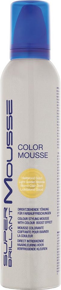HAIR HAUS Super Brillant Color Mousse hellblond gold 250 ml