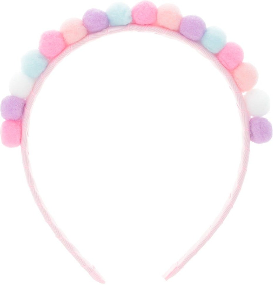 Solida Haarreif PomPoms bunt