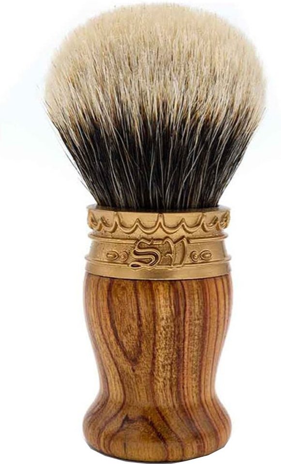 Saponificio Varesino Shaving Brush - Pewter / Bois de Rose handle