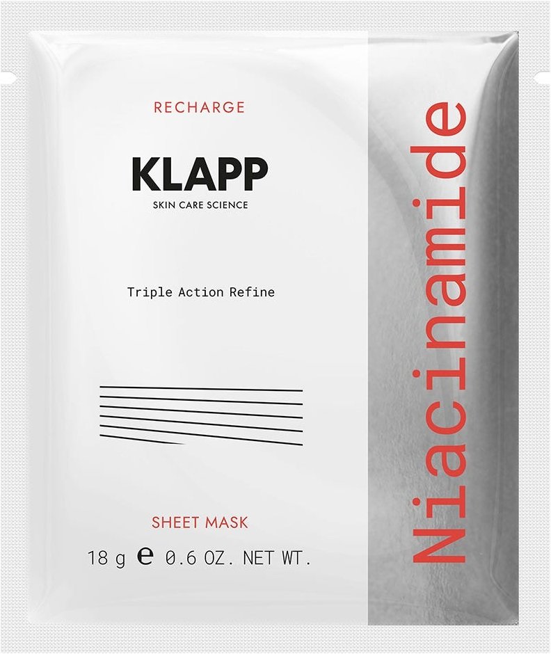 Thumbnail - Klapp Niacinamide Triple Action Refine Sheet Mask