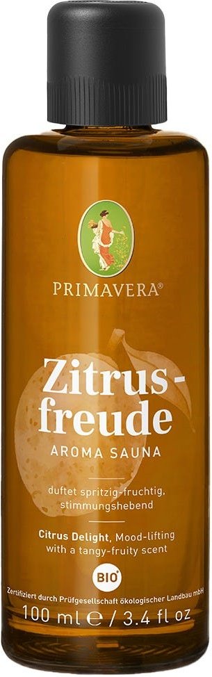 PRIMAVERA Zitrusfreude Aroma Sauna bio 100 ml
