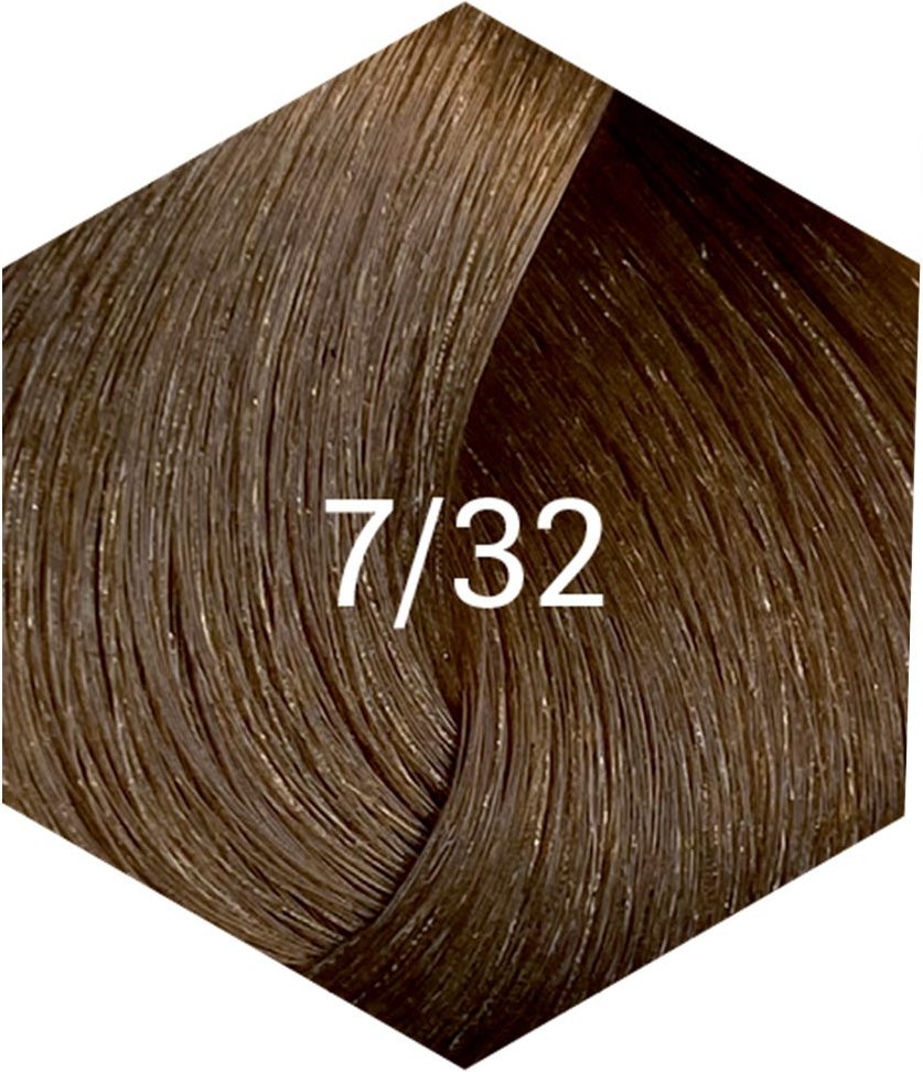 Lakmé Permanente Haarfarbe Collage 7/32 Mittelblond Irisé Gold 60 ml