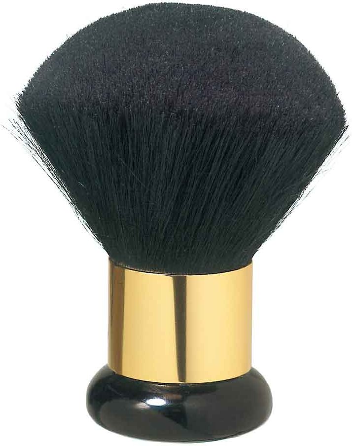 Comair Nackenwedel Jumbo schwarz mit Goldring