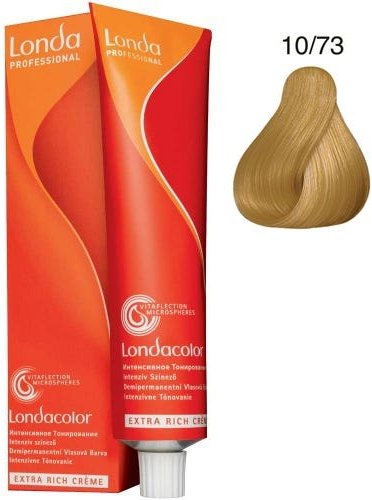 Londa Demi-Permanent Color Creme 10/73 Hell-Lichtblond Braun-Giold 60 ml