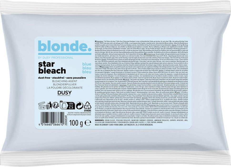 dusy professional Star Bleach Beutel 100 g