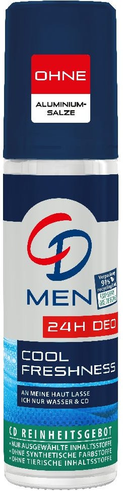 CD Deo Zerstäuber Men & Aloe 75 ml
