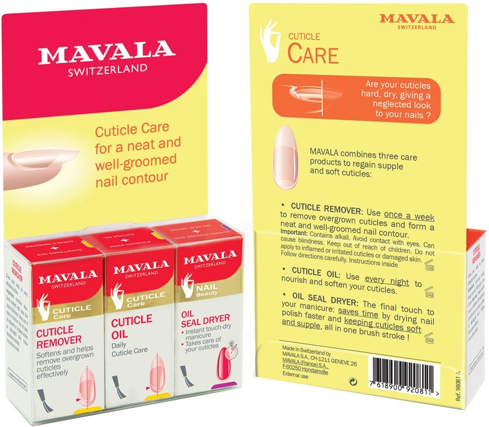 Mavala Set Nagelhautpflege