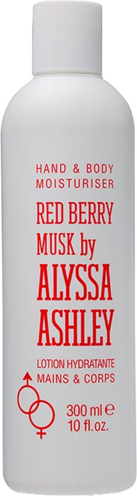 ALYSSA ASHLEY Red Berry Musk Hand & Body Lotion 300 ml
