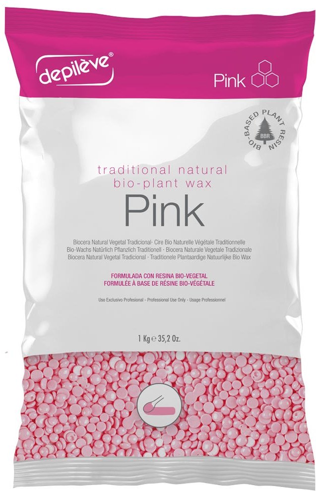 depileve Biowax Traditional Bead Pink 1000 ml
