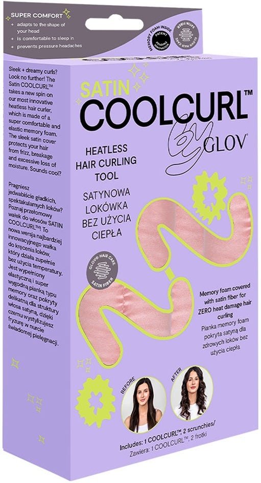 GLOV Cool Curl Satin - Pink
