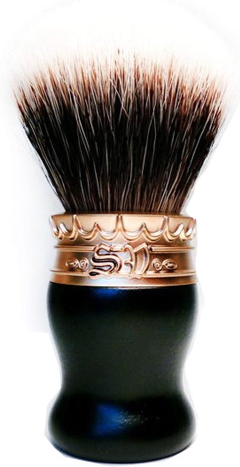 Saponificio Varesino Shaving Brush - Pewter / EbonEbony handle
