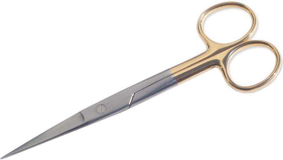 Canal Haushalts- und Kräuterschere mit Hartmetalleinlage rostfrei 14 cm